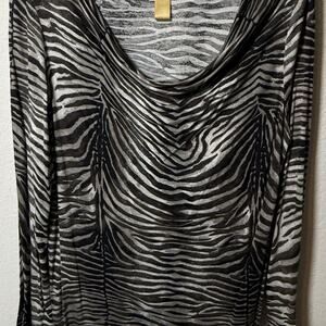 Miss Tina Knowles Zebra Print XL